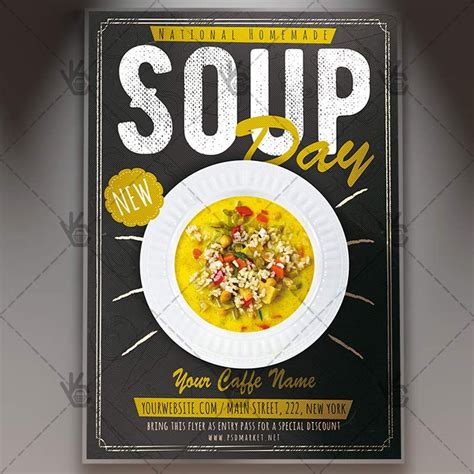 Soup Flyer Template